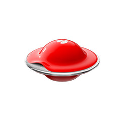 UFO Mechanical Timer | No Batteries Required | 60-Minute Countdown | Magnetic Base | Multi-Purpose Kitchen, Study, and Classroom Timer