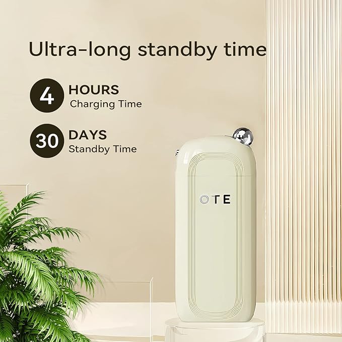 Fio dental sem fio para dentes - OTE Portable Water Flosser - Mini Power Dental Flossers Recarregáveis para Viagem e Casa, 3 Modos & IPX7 Impermeável, Irrigador Oral para Dentes, Gengivas, Aparelhos Cuidados